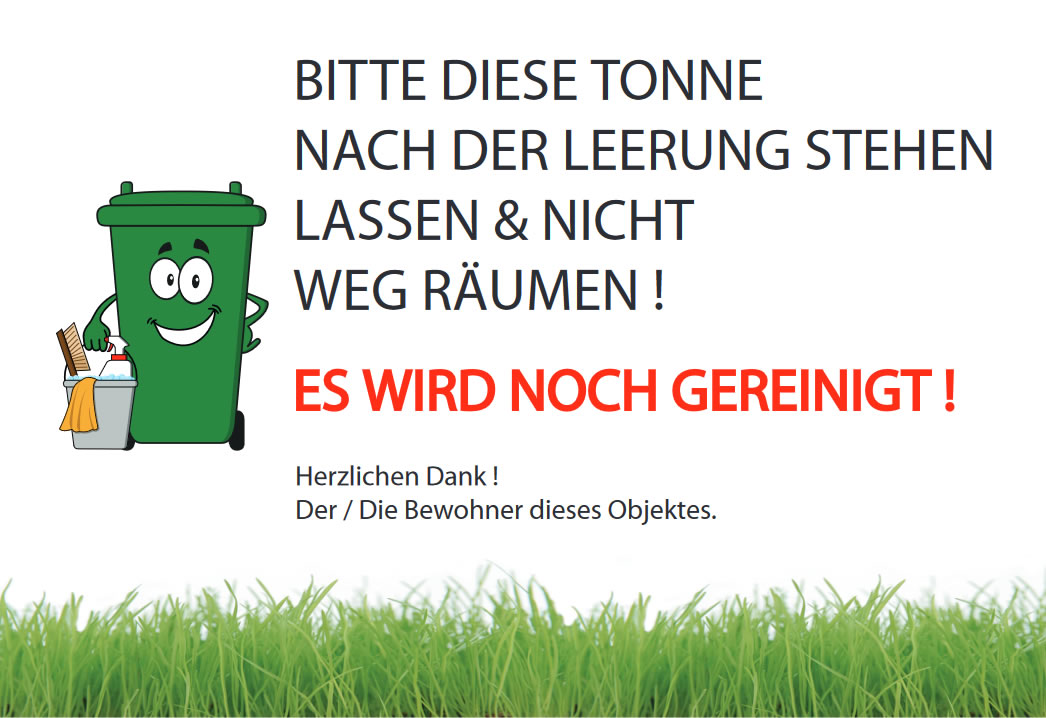 Hinweisschild